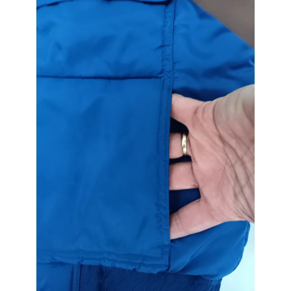 Ozark‎ Trail Royal Blue Puffer Vest Quilted Sleeveless Jacket Men's Medium